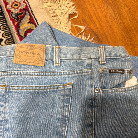 Sonoma Men's Light Wash Blue Jeans 40 x 30 EUC - Picture 2 of 6